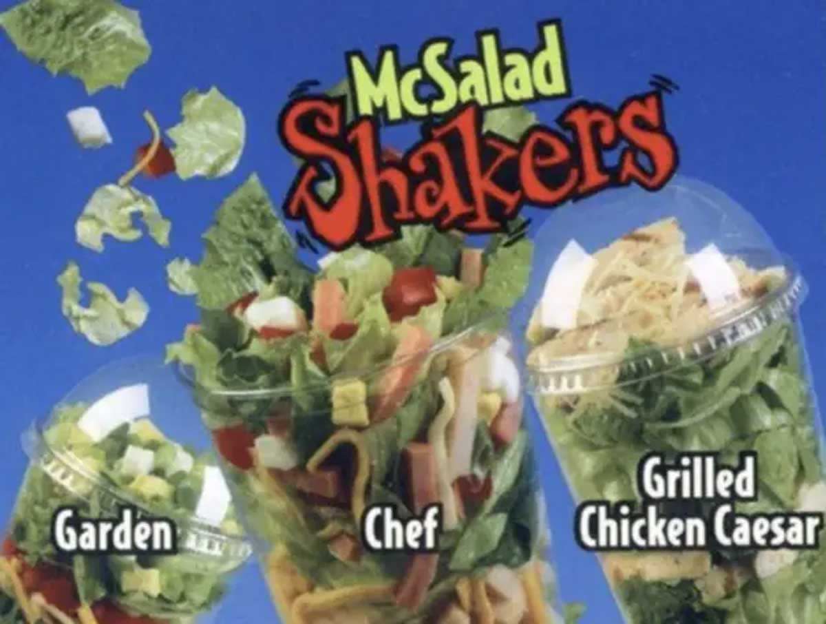 Promotional image for McDonald's McSalad Shakers
