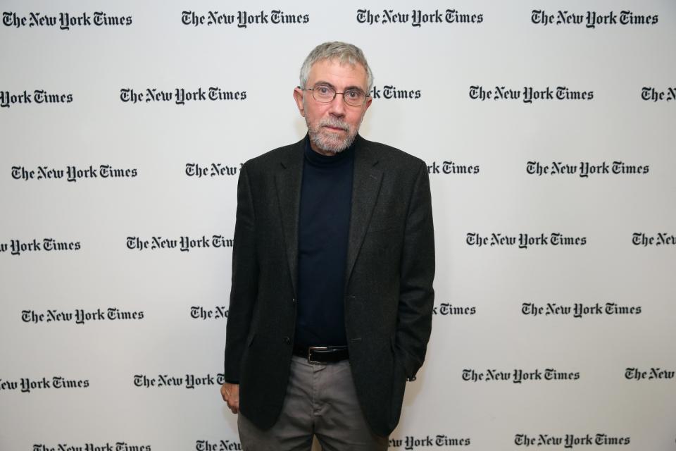 Nobel Prize-winning economist and New York Times Opinion columnist Paul Krugman attends The New York Times Food For Tomorrow Conference 2015 (Neilson Barnard/Getty Images for the New York Times)