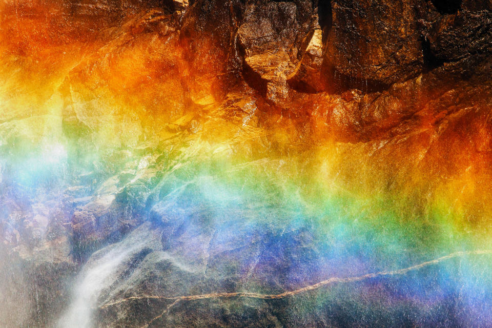 Yosemite Rainbow Lightning