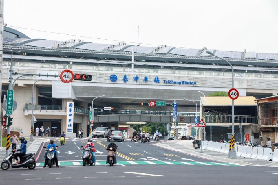 大智路通車後，民眾可透過大智北路往來台中火車站前後站。