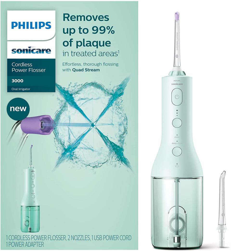 Philips Sonicare Power Flosser 3000 Cordless. (Photo via Amazon)