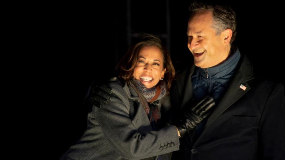 Kamala Harris y Douglas Emhoff,