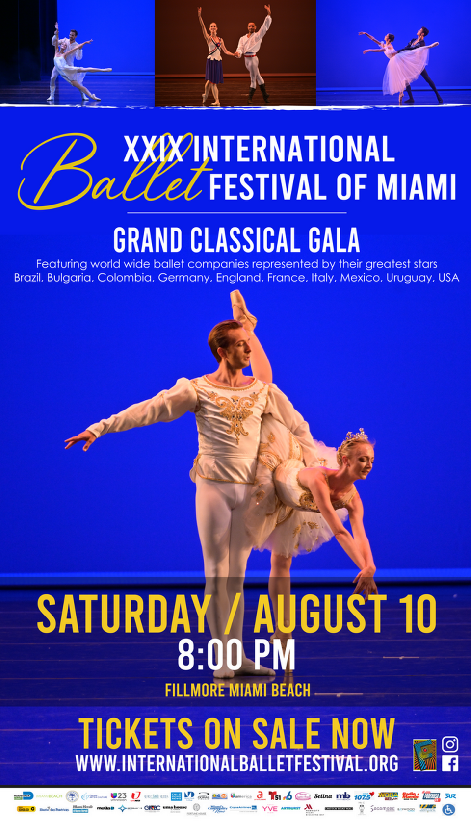 XXIX Festival Internacional de Ballet de Miami (IBFM).