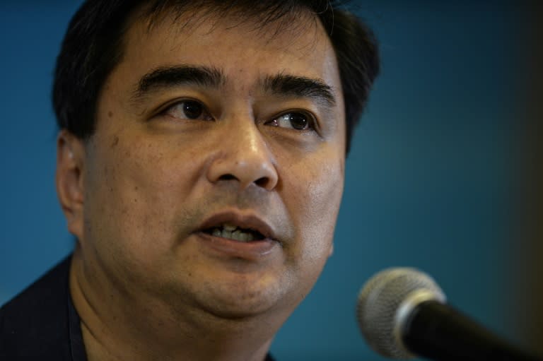 Abhisit Vejjajiva, Thailand's prime minister from 2008-2011, leads the country's second biggest party the Democrats