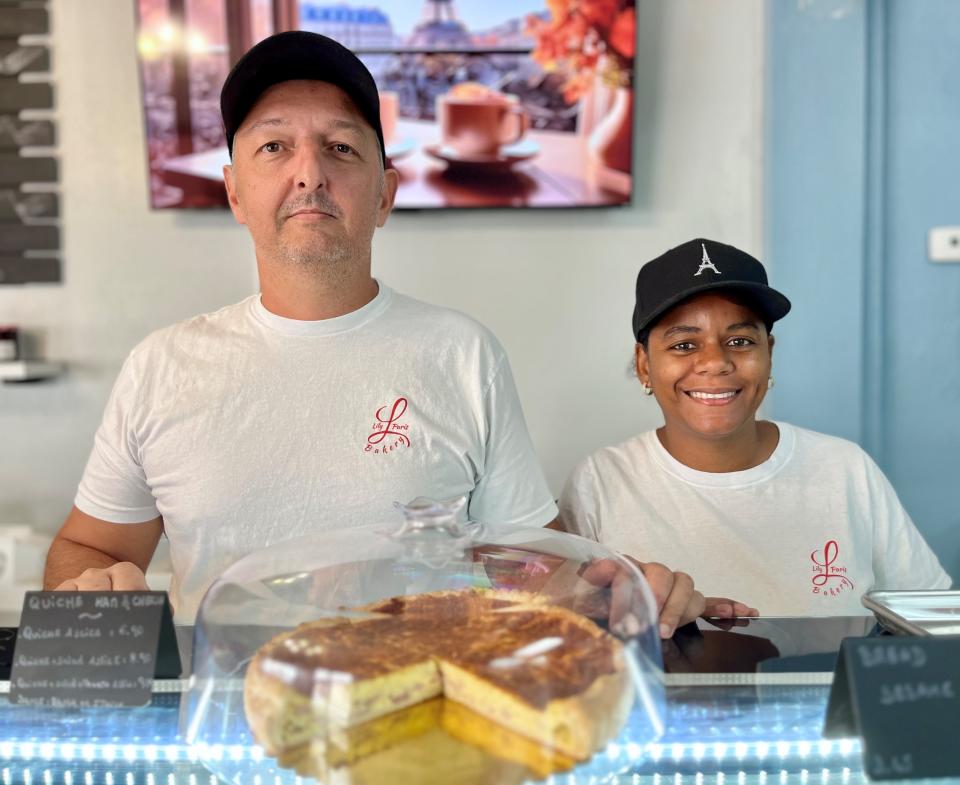 Cedric and Lily Di Dio own Lily Paris Bakery in Fort Myers.