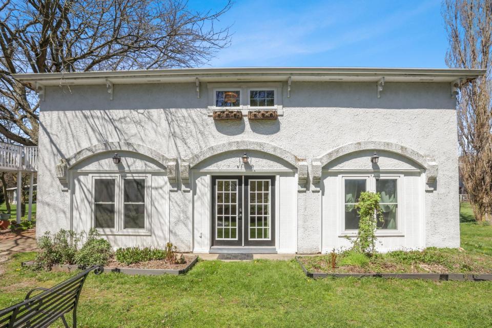 A former carriage house has been converted into the owners quarters on a Granville estate recently listed for $1.89 million.