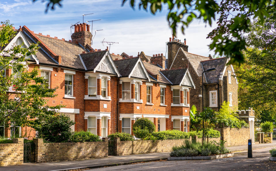 The average property price in the UK was pushed to a new record high for the fourth consecutive month. Photo: Getty Images