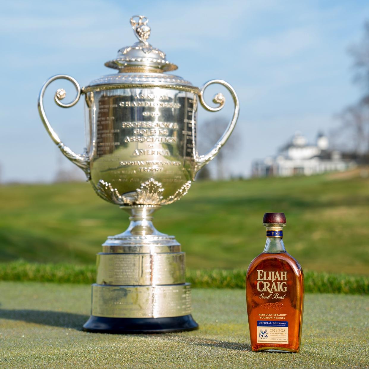 Elijah Craig, the Official Bourbon Supplier, will present the “Elijah Craig Bourbon Speakeasy” on the course for spectators to enjoy and will release a special Commemorative Edition of its Elijah Craig Small Batch in honor of the 2024 PGA Championship.