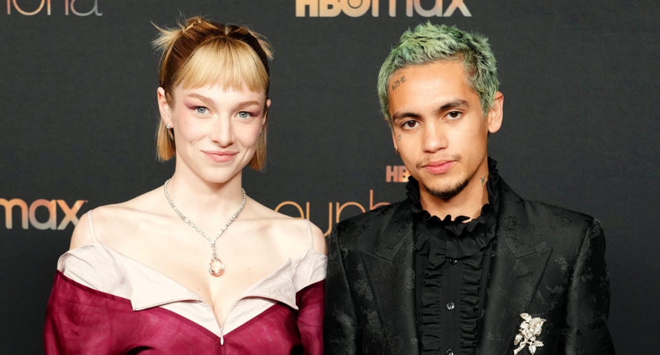 Hunter Schafer e Dominic Fike (Getty Images)