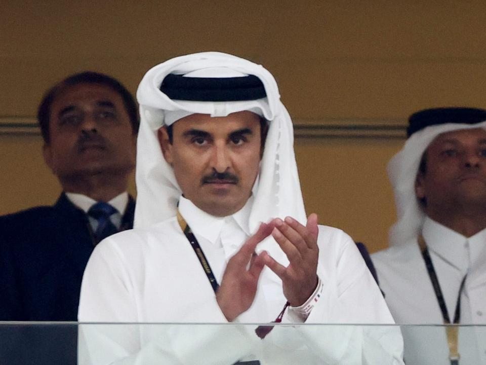 Tamim bin Hamad Al Thani.