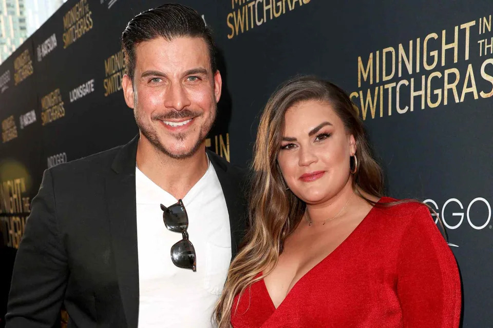 <p>Kevin Winter/Getty</p> Jax Taylor and Brittany Cartwright on July 19, 2021 in Los Angeles, California.