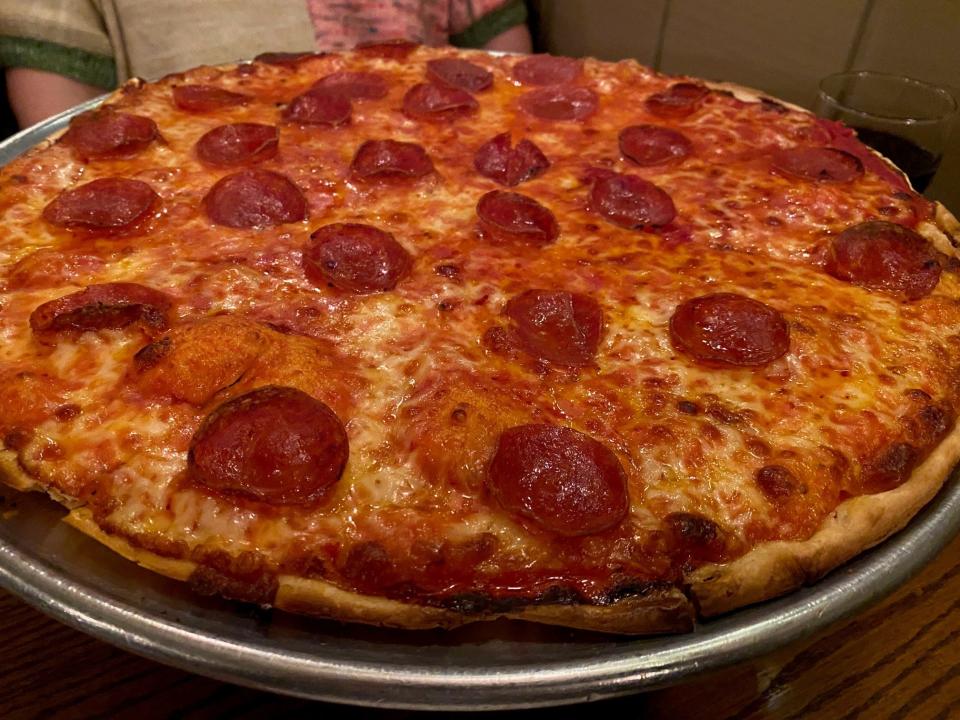 Federici's of Freehold pepperoni pie