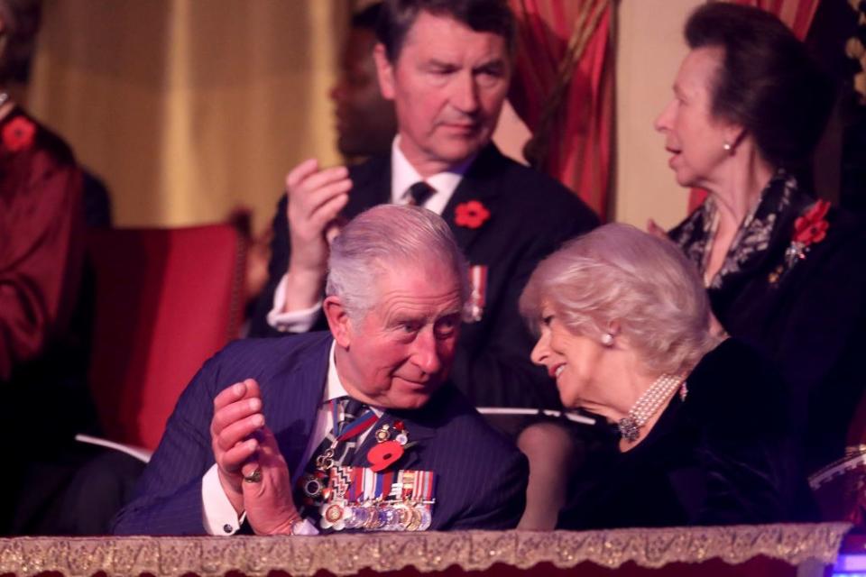 <h1 class="title">The Queen And Members Of The Royal Family Attend The Annual Royal British Legion Festival Of Remembrance</h1><cite class="credit">Chris Jackson/WPA Pool/Getty Images</cite>