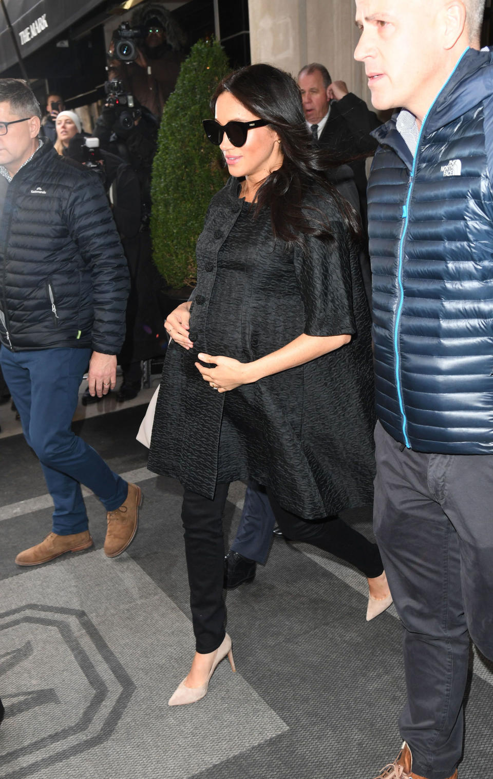 Meghan Markle at The Mark Hotel in New York City. (Photo: Shutterstock)