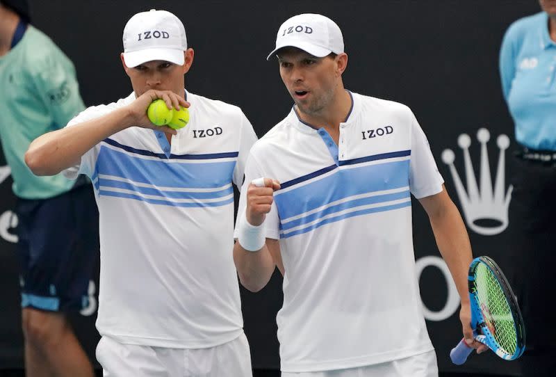 ▲布萊恩兄弟Bob Bryan、Mike Bryan宣布引退。（圖／美聯社／達志影像）