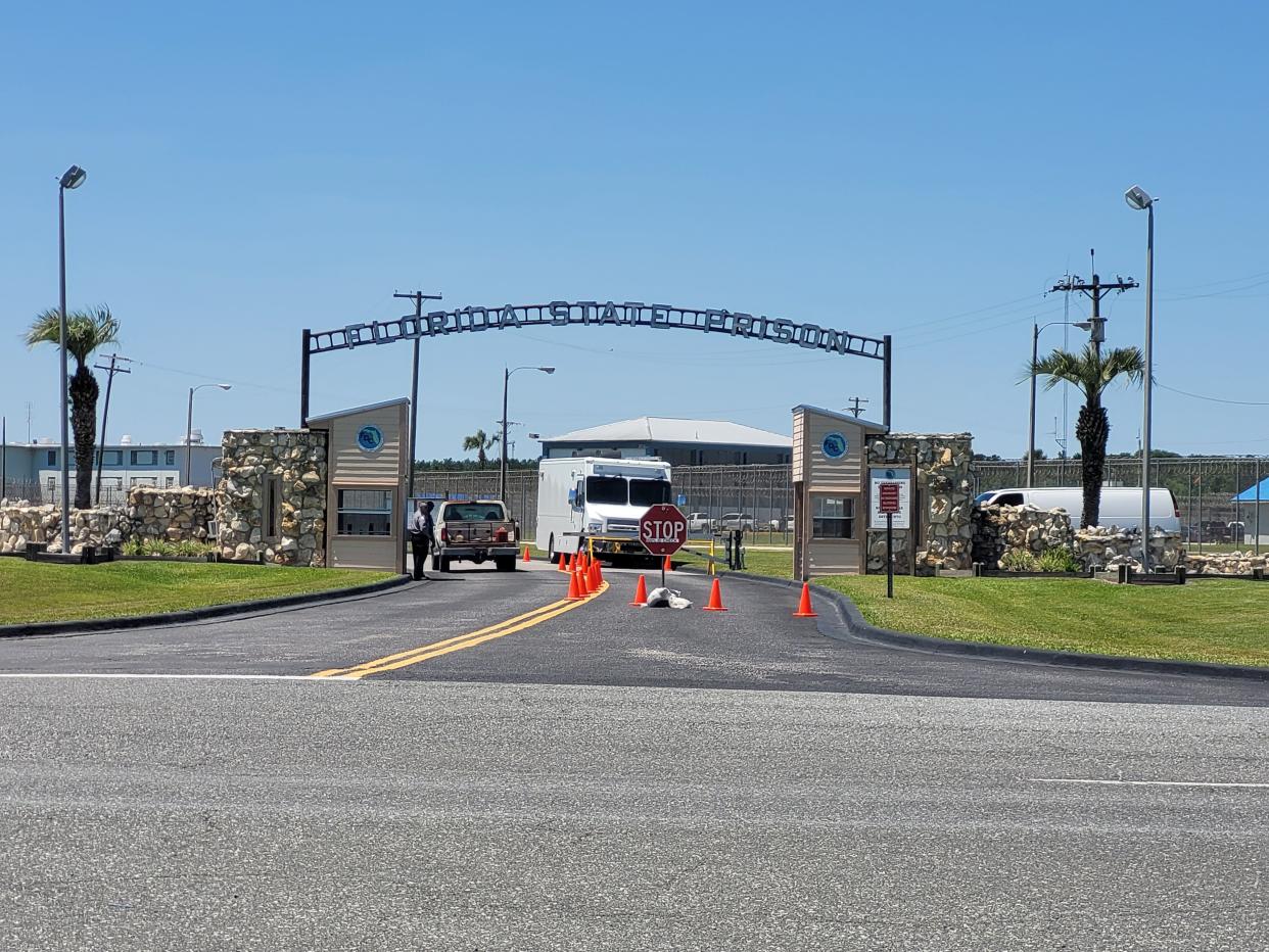 It was quiet outside Florida State Prison Wednesday afternoon just before 1 p.m. ET as the state prepared to execute Darryl Barwick, the third Florida prisoner to be executed in three months.