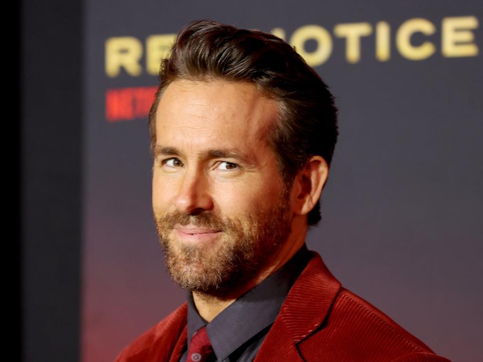Ryan Reynolds stars in new Netflix film ‘Red Notice’ (Getty Images)
