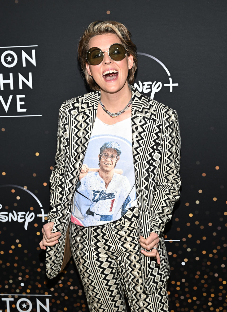 Brandi Carlisle at Disney+’s “Elton John Live: Farewell from Dodger Stadium” Yellow Brick Road event held at Dodger Stadium on November 20, 2022 in Los Angeles, California.