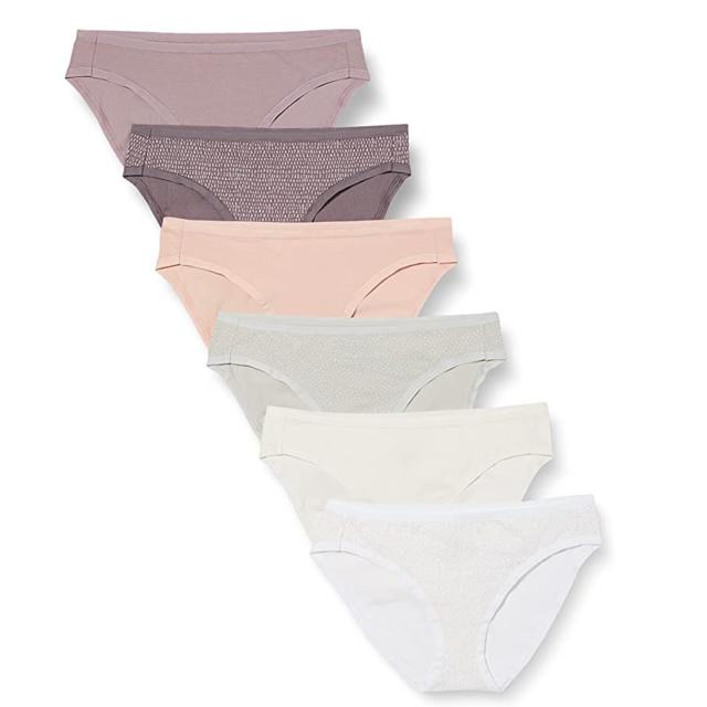 Essentials Women's Cotton Stretch Bikini Panty 