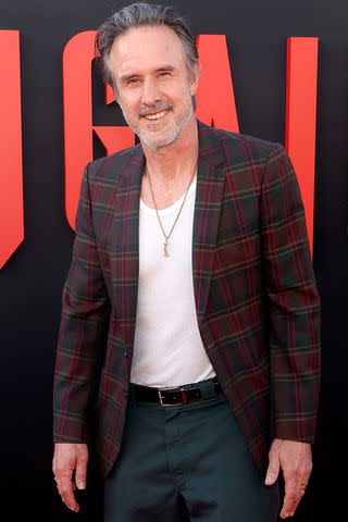 <p>Emma McIntyre/Getty </p> David Arquette in Los Angeles in April 2024.