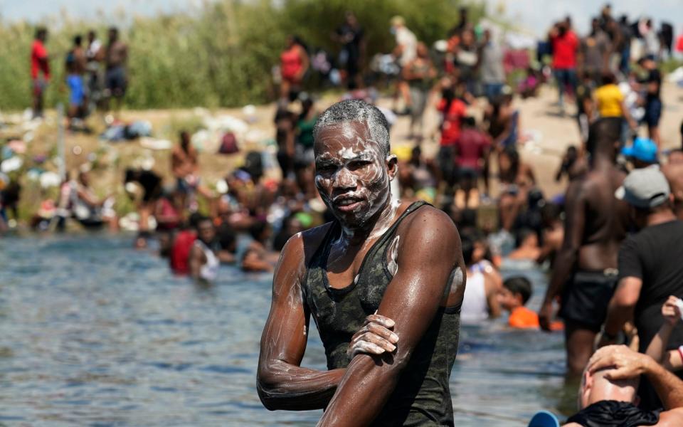 US dispatches 1000 border force officers as it scrambles to contain Haitian migrant crisis on Rio Grande - Eric Gay /AP