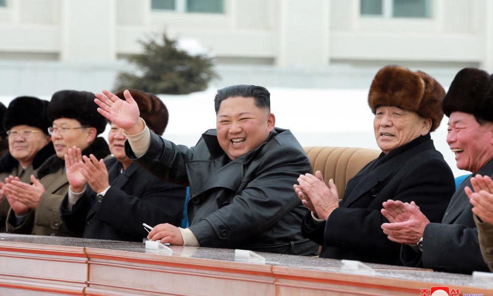 <span>Photograph: KCNA/EPA</span>