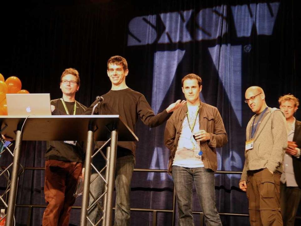 twitter sxsw 2007 jack dorsey evan williams biz stone jason