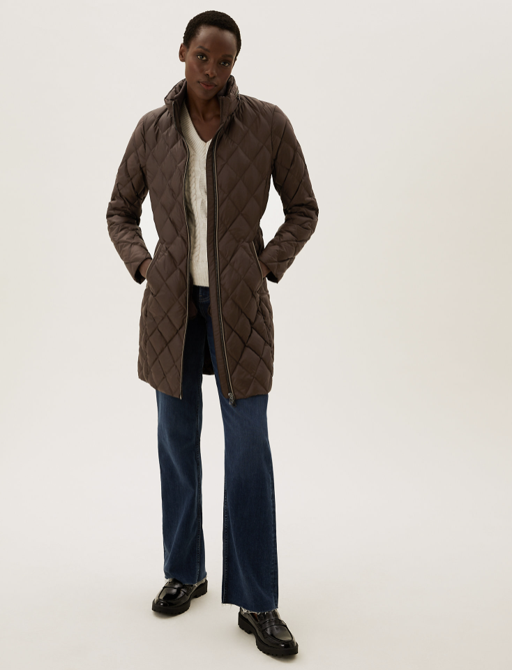It's made with special Stormwear™ technology for a water-repellent finish. (Marks & Spencer)