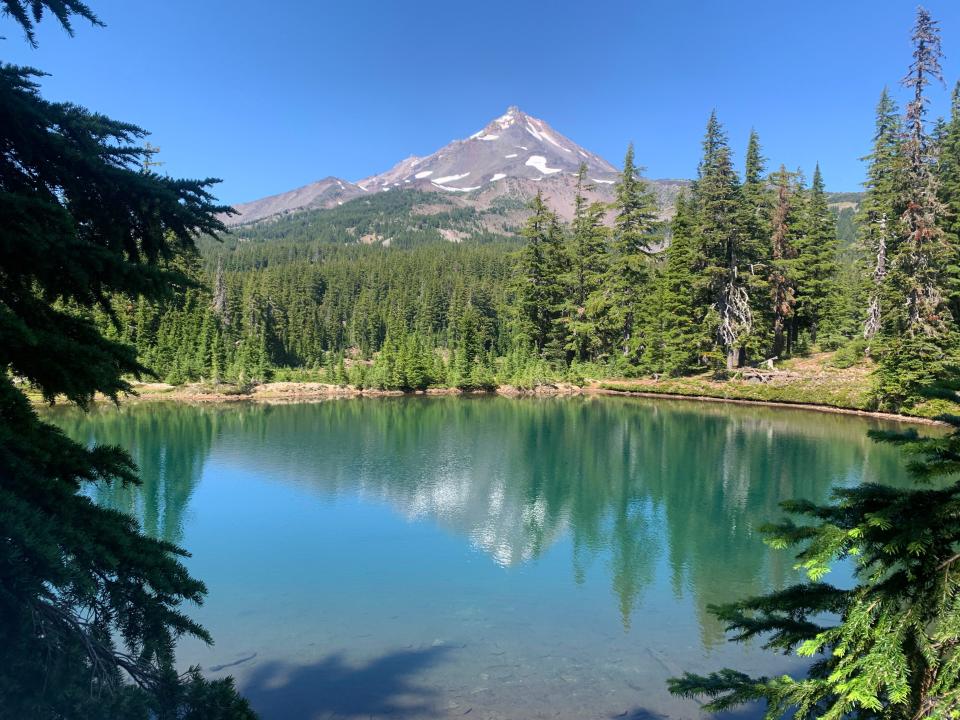 Shale Lake in the Mount Jefferson Wilderness.