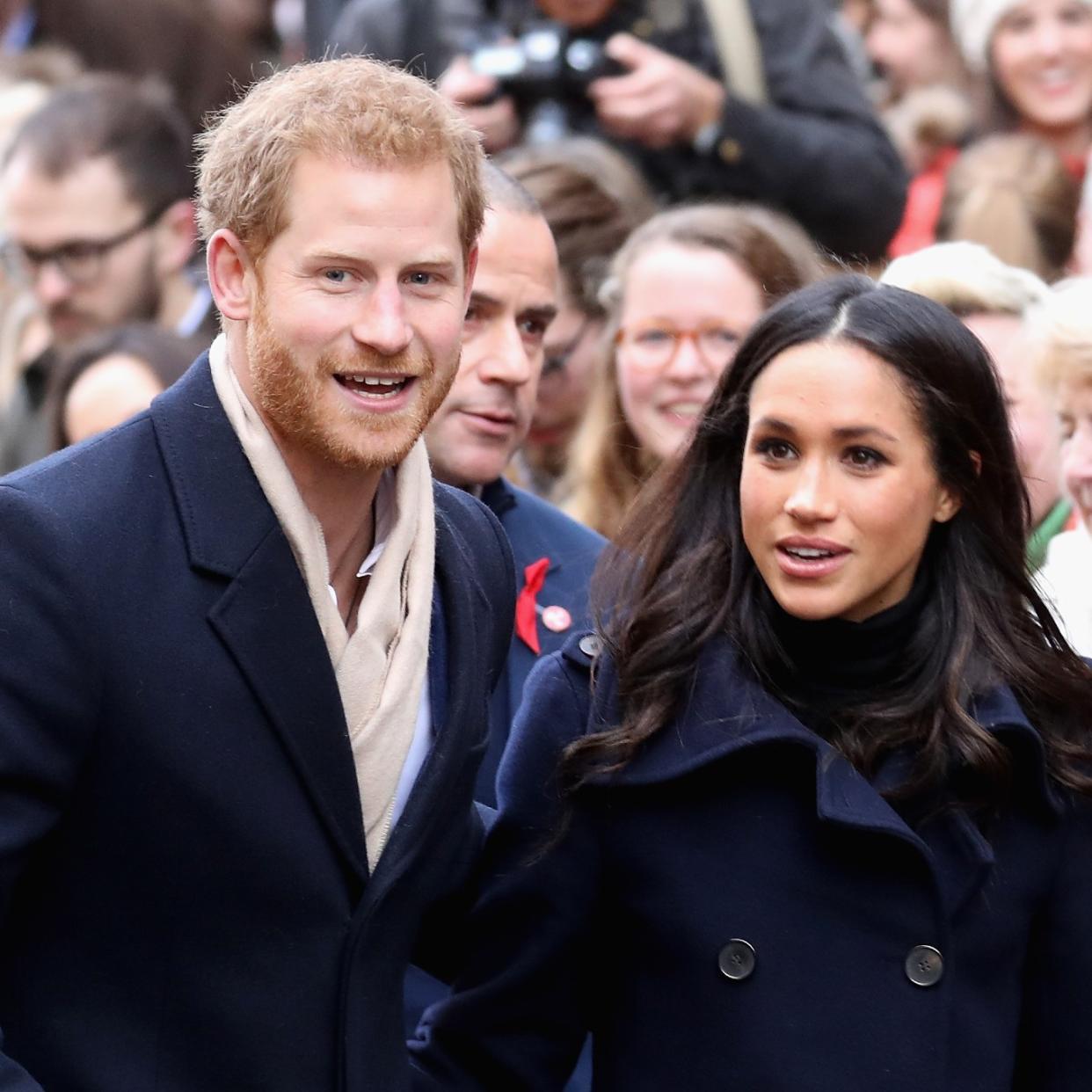  Prince Harry and Meghan Markle. 