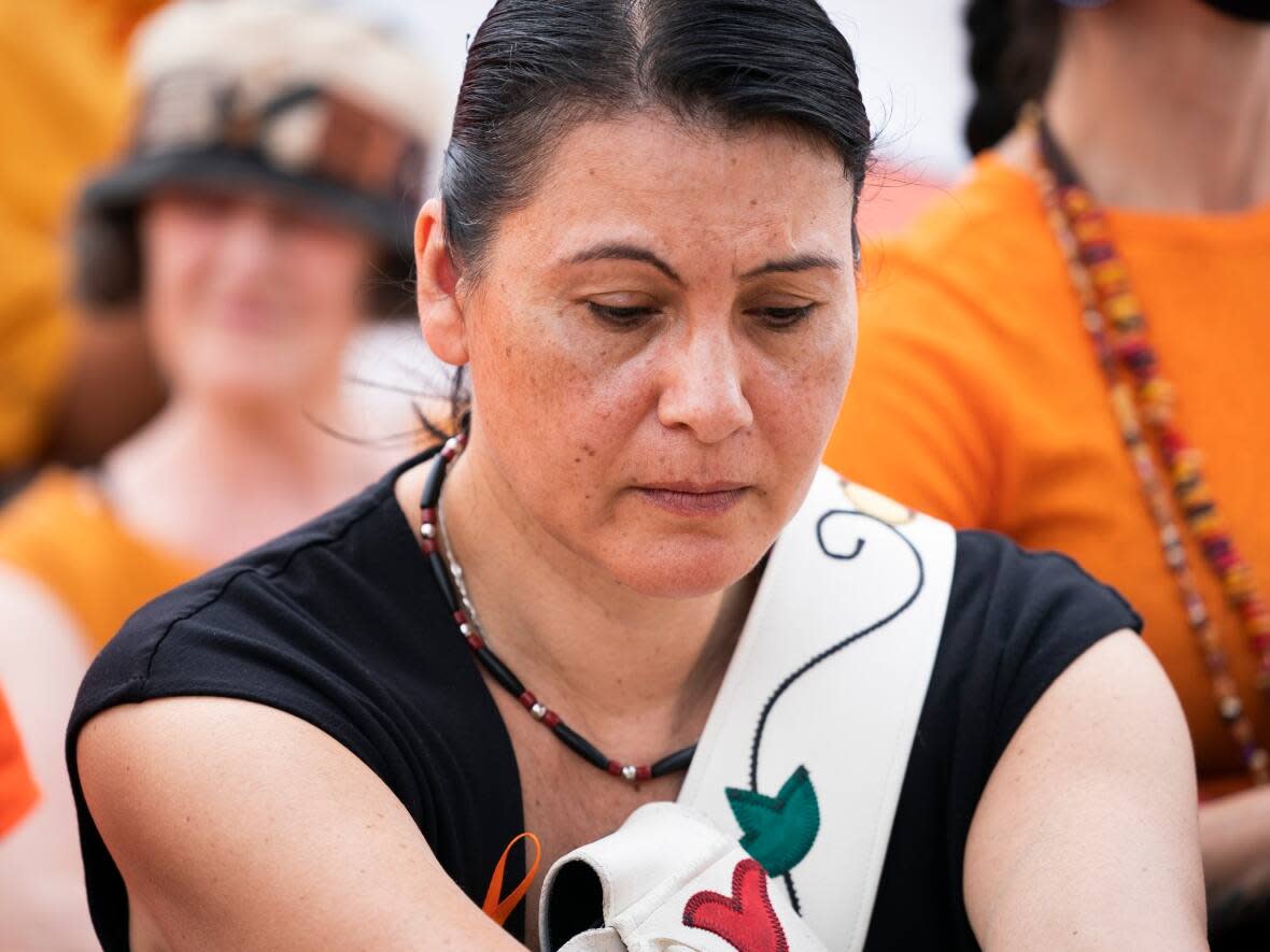 Nakuset, the executive director of the Montreal Native Women's Shelter, says systemic racism against Indigenous people is an ongoing issue within the Batshaw Youth and Family Centres. (Ivanoh Demers/Radio-Canada - image credit)