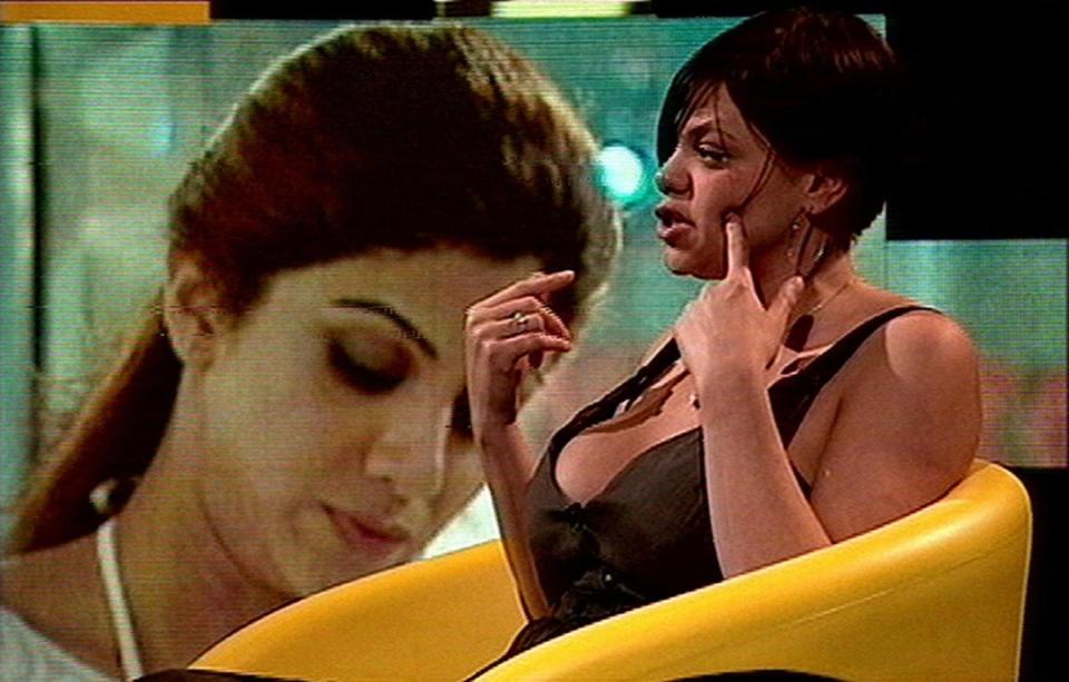 Jade Goody following her eviction from the Celebrity Big Brother in 2007 (PA)