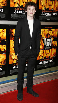 Anton Yelchin at the Hollywood premiere of Universal Pictures' Alpha Dog