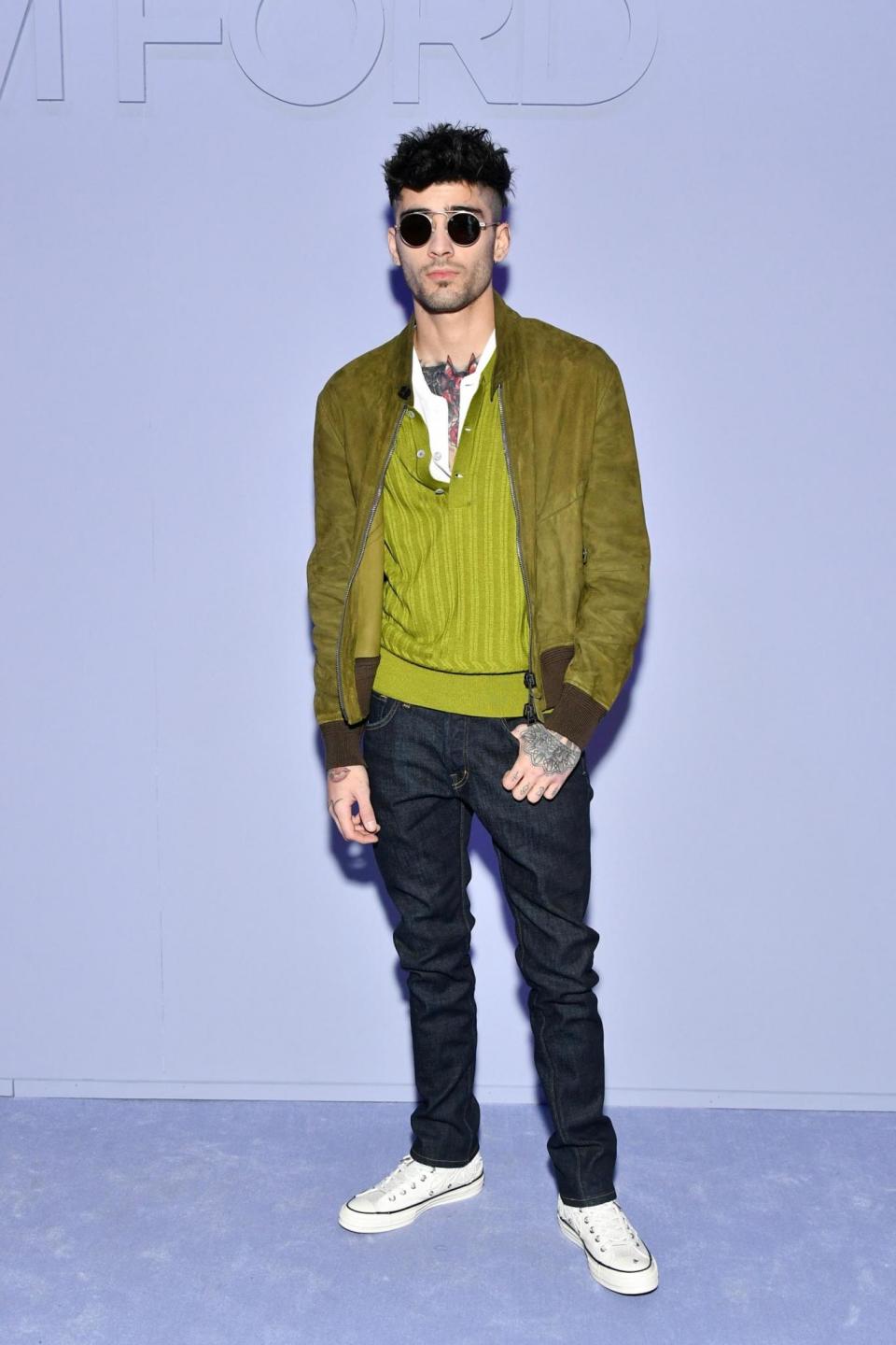 Zayn Malik at Tom Ford (Getty Images)