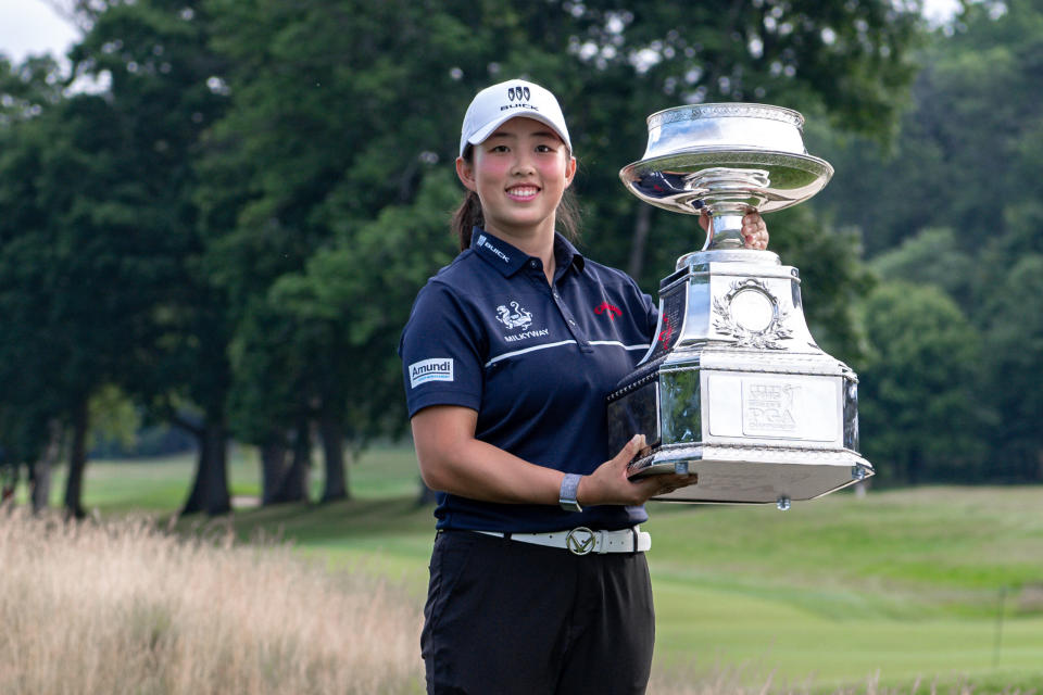 Ruoning Yin, 20, second Chinese player to win an LPGA major at