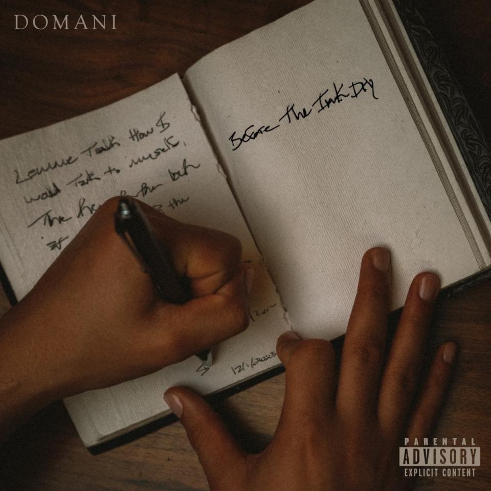 Domani 'Before The Ink Dry' Cover Art
