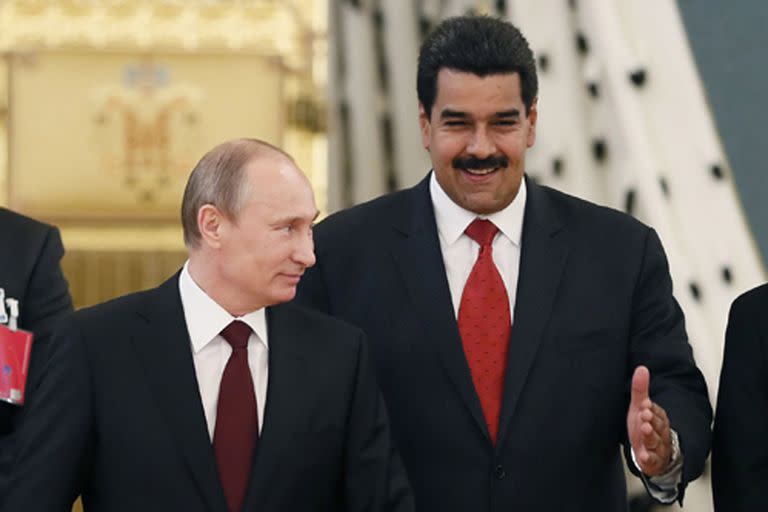 Russian President Vladimir Putin; Venezuelan President Nicolas Maduro; Gas Exporting Countries Forum at the Kremlin in Moscow, on July 1, 2013