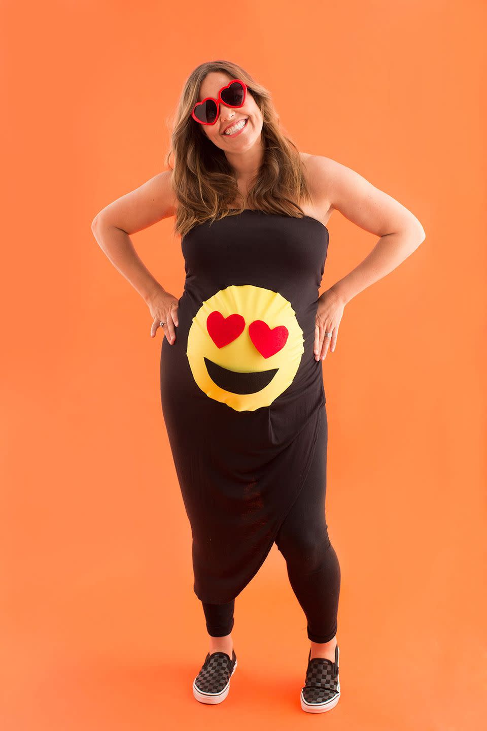 Emoji Pregnant Halloween Costume