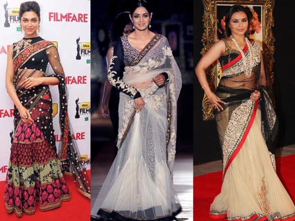 Saree Gets a Trendy Makeover