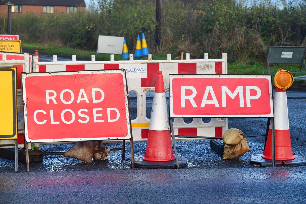 The funding is part of an £8.3 billion plan which could resurface more than 5,000 miles of roads across England (PA)