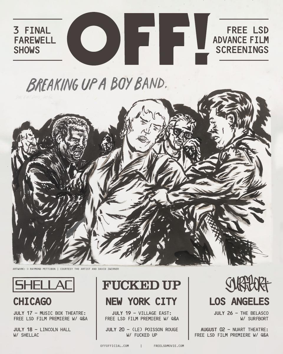 OFF Farewell tour poster