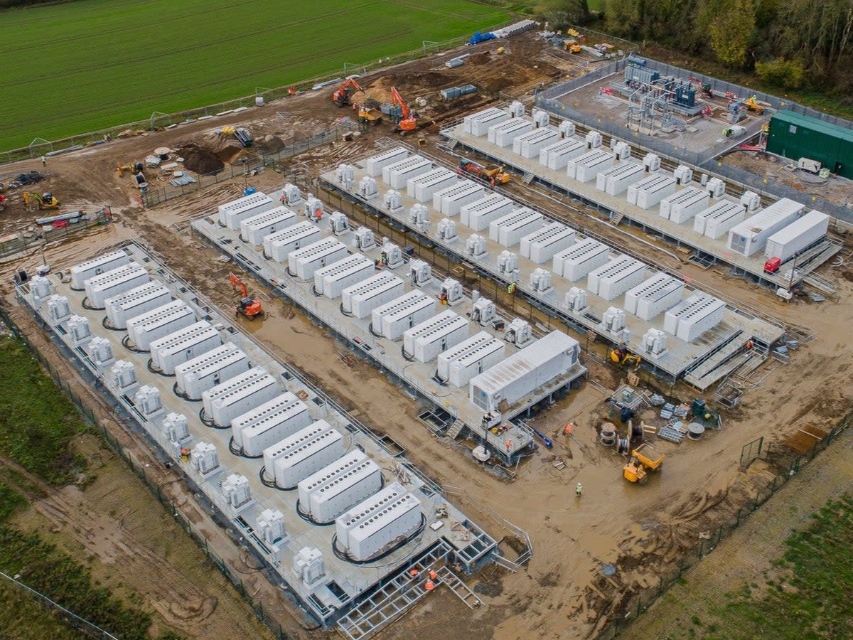 Pillswood battery facility near Hull in the UK can store up to 196MWh, enough to power 300,000 homes for two hours (Harmony Energy)