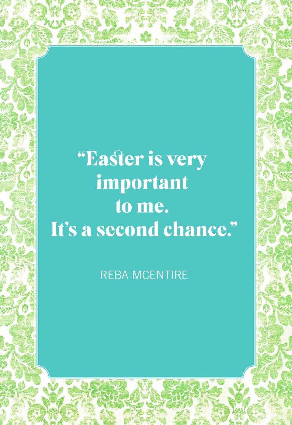 easter quotes reba mcentire