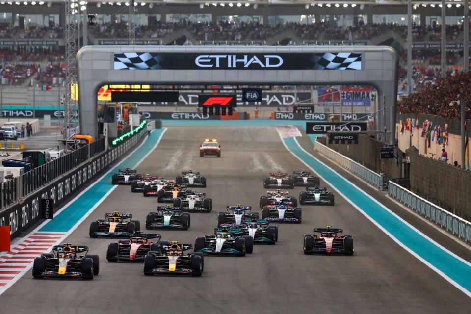 The Abu Dhabi Grand Prix is not at risk of being cancelled, F1 confirmed (Getty Images)
