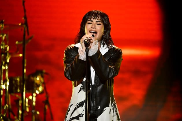 demi lovato rock - Credit: Todd Owyoung/NBC/Getty Images