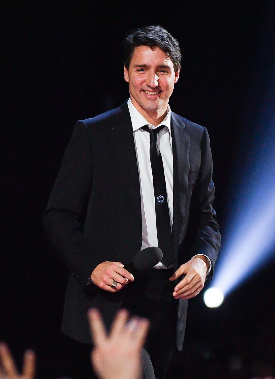 <p>As for the rest of <a rel="nofollow noopener" href="http://www.gq.com/gallery/justin-trudeau-most-stylish-moments-2016?mbid=synd_yahoostyle" target="_blank" data-ylk="slk:Justin Trudeau;elm:context_link;itc:0;sec:content-canvas" class="link ">Justin Trudeau</a>'s fit, his black and white Reservoir Dogs suit was reminiscent of another stylish leading <a rel="nofollow noopener" href="http://www.gq.com/story/justin-theroux-style-suit?mbid=synd_yahoostyle" target="_blank" data-ylk="slk:man;elm:context_link;itc:0;sec:content-canvas" class="link ">man</a> in Hollywood. And the stark lack of color made a perfect backdrop for his embroidered tie. If you're thinking of copying the style this spring, keep your suit and dress shirt colors minimal so your tie has plenty of room to shine. Want to pick up your own embroidered tie right this minute? Here are three we enthusiastically recommend:</p>