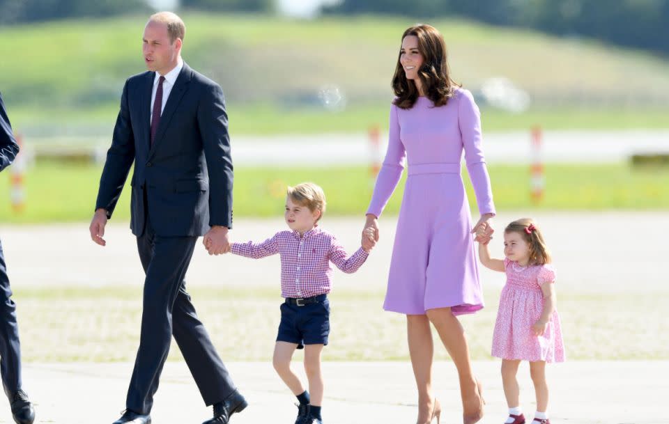 In a statement on Monday, Kensington Palace announced that George and Charlotte will be expecting another sibling. Source: Getty