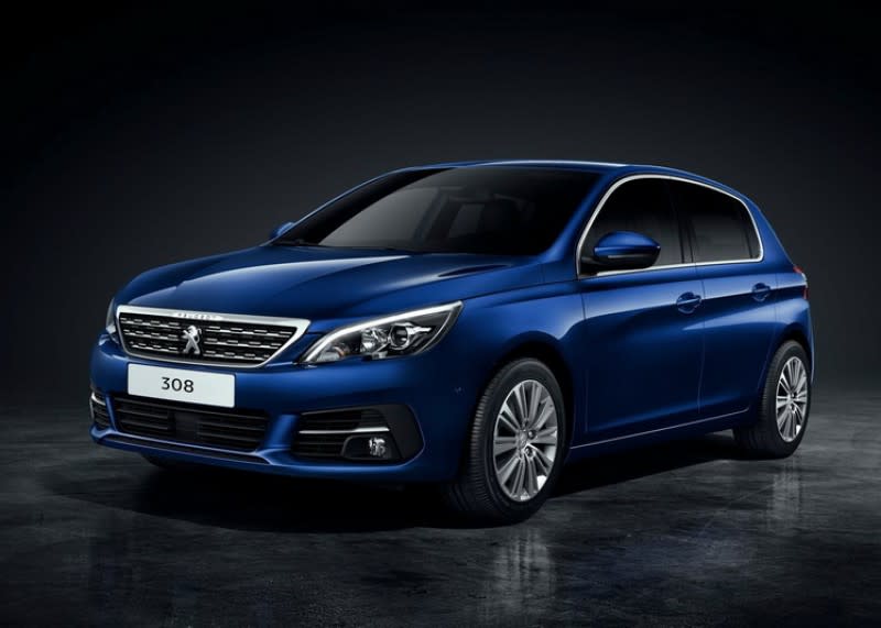 圖為現行販售之Peugeot 308