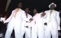 Auch Boyz II Men waren in den 90er-Jahren Superstars - vor allem in ihrer Heimat: Ganze vier Nummer-eins-Hits in den USA, insgesamt 25 Millionen verkaufte Platten - die R'n'B-Boyz beziehungsweise -Men dürften so einiges eingestrichen haben über die Jahre. Heute ... (Bild: Chris Weeks/Liaison)