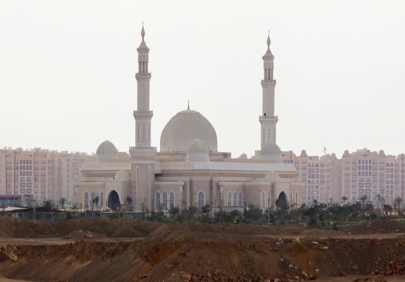 FILE PHOTO: A general view of buildings and a mosque in the New Administrative Capital (NAC) east of Cairo